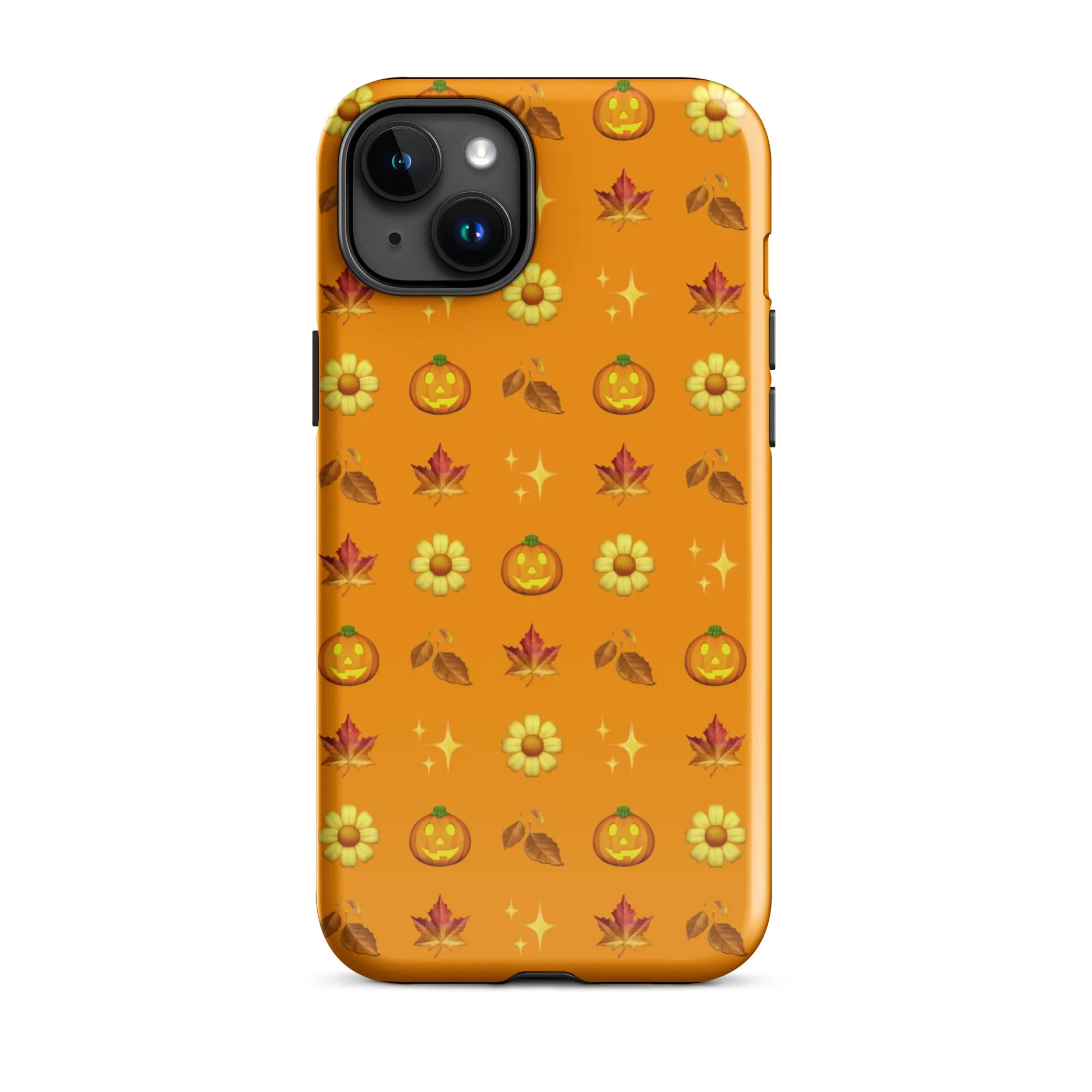 Autumn fall pattern iPhone case